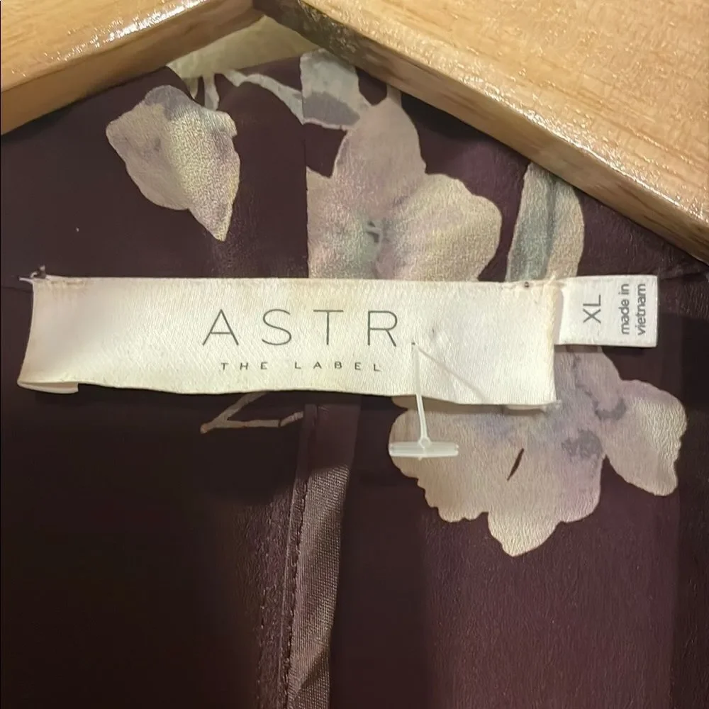 Floral Open Front Cardigan - Picture 2 of 5